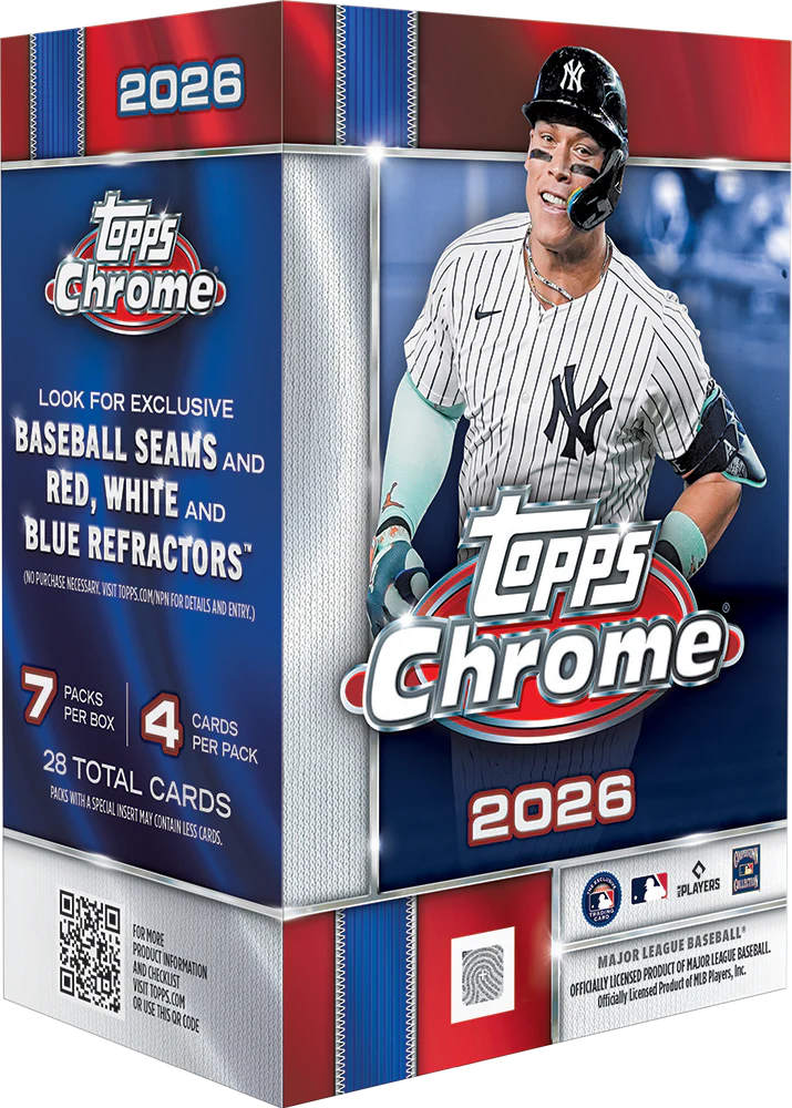 2026 Topps Chrome® Baseball - Value Box