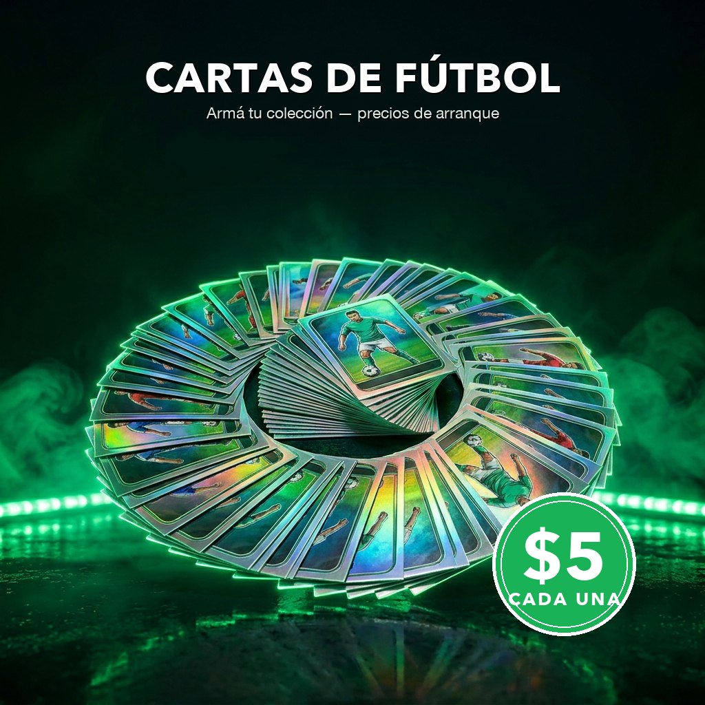 Cartas de Futbol -Green Binder