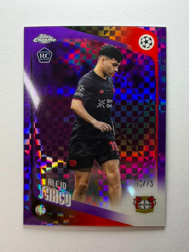 Alejo Sarco [Purple Mini-Diamonds] #44 2025 Topps Chrome